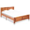 vidaXL Bed Frame without Mattress Solid Acacia Wood 120x200cm