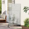 vidaXL Privacy Screen Grey 100 x 50 x 180 cm Steel