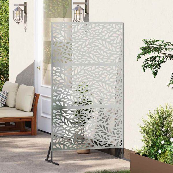 vidaXL Privacy Screen Grey 100 x 50 x 180 cm Steel