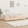 vidaXL Day Bed without Mattress 90x200 cm Solid Wood Pine