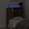 vidaXL Headboard Brown Oak 100 x 16.5 x 103.5 cm Engineered Wood