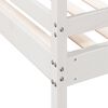 vidaXL Bunk Bed without Mattress 80x200/120x200 cm White Solid Wood