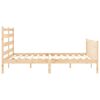 vidaXL Bed Frame without Mattress 160x200 cm Solid Wood Pine
