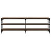 vidaXL TV Cabinet Brown Oak 160x30x50 cm Engineered Wood