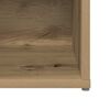 vidaXL TV Cabinet Set Wall-mounted 2 pcs Artisan Oak 72 x 35 x 36.5 cm