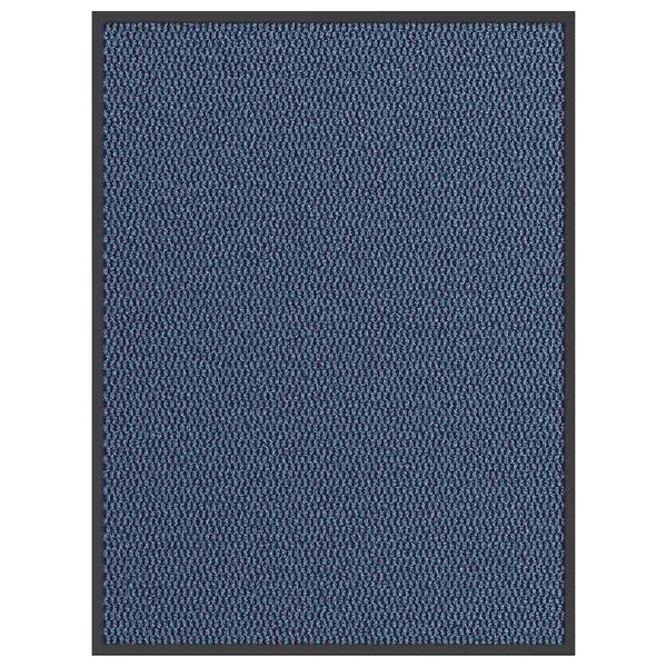 vidaXL Doormat Blue 90x120 cm