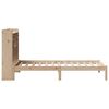 vidaXL Bookcase Bed without Mattress 90x200 cm Solid Wood Pine