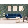DUTCH WALLCOVERINGS Wallpaper Tropical Dark Blue and Gold