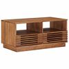 vidaXL Coffee Table with Drawer Natural 85 x 45.5 x 40 cm