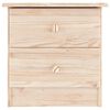 vidaXL Bedside Cabinet ALTA 41x35x41 cm Solid Wood Pine