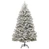 vidaXL Artificial Hinged Christmas Tree 300 LEDs & Ball Set 180 cm