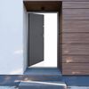 vidaXL Front Door Anthracite 100x200 cm Aluminium
