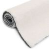 vidaXL Rug 120x160 cm Faux Rabbit Pelt Cream