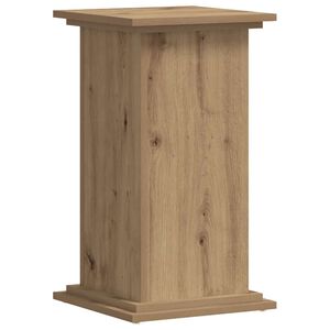 vidaXL Plant Stand Artisan Oak 33x33x60 cm Engineered Wood