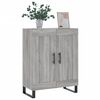 vidaXL Sideboard Grey Sonoma 69.5x34x90 cm Engineered Wood