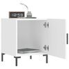vidaXL Bedside Cabinet White 40x40x50 cm Engineered Wood