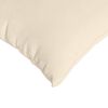 vidaXL Sofa Pillows 2 pcs Beige 45 x 45 cm Fabric