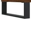 vidaXL Coffee Table Brown Oak 50x50x40 cm Engineered Wood