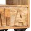 vidaXL TV Cabinet Solid Mango Wood 120x30x48 cm