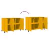 vidaXL Sideboard Mustard Yellow 100.5x39x72 cm Steel
