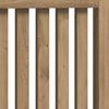 vidaXL Radiator Cover Artisan Oak 172 x 19 x 81.5 cm Engineered Wood