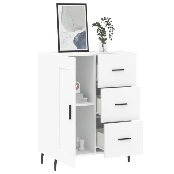 vidaXL Sideboard White 69.5x34x90 cm Engineered Wood