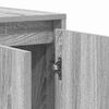 vidaXL Sideboard Grey sonoma 120 x 41 x 75 cm Engineered wood