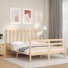 vidaXL Bed Frame without Mattress 120x200 cm Solid Wood Pine