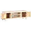 vidaXL TV Cabinet 120x30x40 cm Rough Acacia Wood