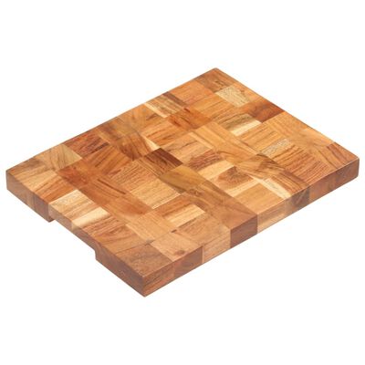 vidaXL Chopping Board 40x30x3.8 cm Solid Acacia Wood