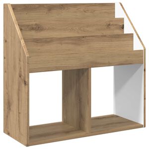 vidaXL Kids Bookshelf Artisan Oak 72.5 x 29.5 x 69 cm Engineered Wood