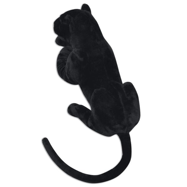 vidaXL Panther Toy Plush Black XXL