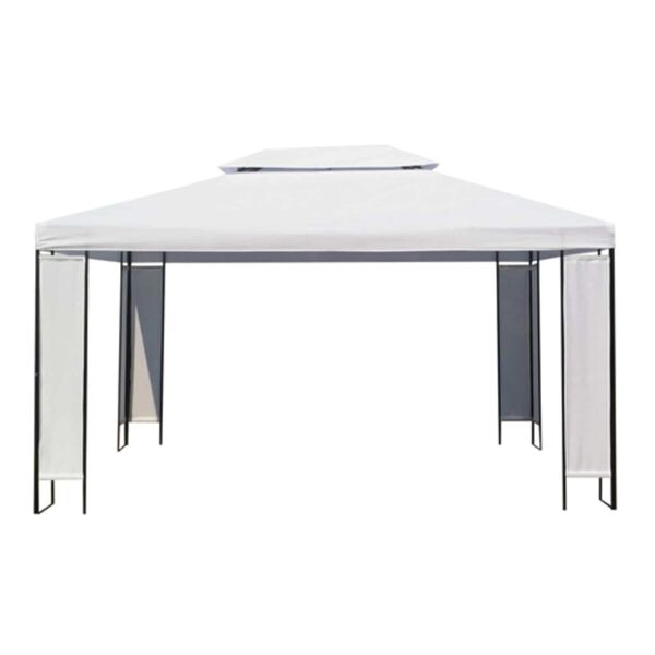 vidaXL Canopies White 3 x 4 x 2.73 m Fabric