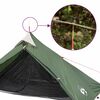 vidaXL Hanging Tent Tipi 1-Person Green Waterproof