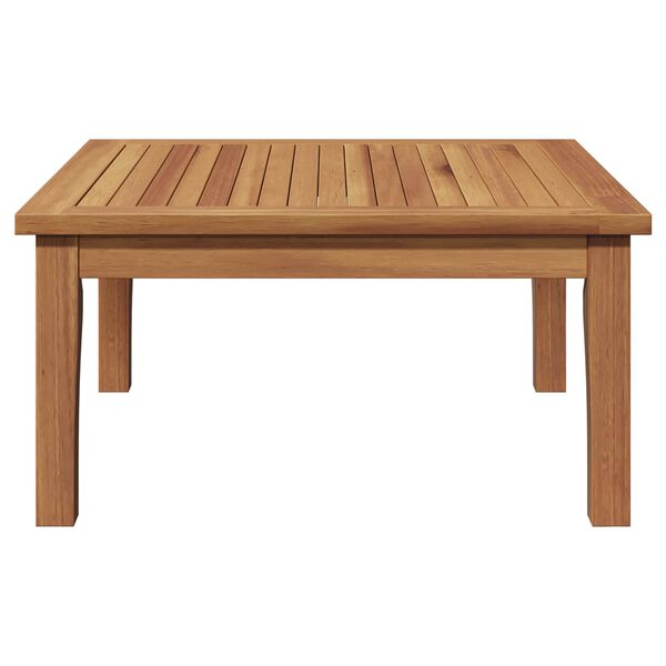 vidaXL Garden Table Brown Solid Teak wood