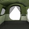 vidaXL Family Tent Tunnel 8-Person Green Waterproof