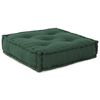 vidaXL Modular Sofa 2 pcs Green 140 x 70 x 36 cm Fabric