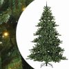 vidaXL Artificial Hinged Christmas Tree Green 240 cm PVC and Steel