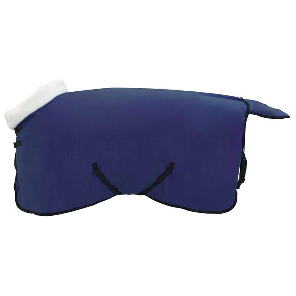 vidaXL Horse Blanket Navy Blue 105 cm Polar fleece