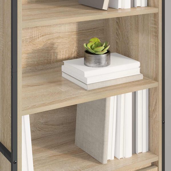 vidaXL Tall Cabinets 2 pcs Sonoma 60 x 36 x 300 cm Engineered Wood