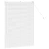 vidaXL Venetian Blinds Height Adjustable White 130 x 90 cm Aluminium