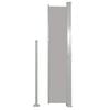 vidaXL Patio Retractable Side Awning 170x300 cm Grey
