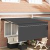 vidaXL Retractable Awning Grey and anthracite 300 x 250 cm