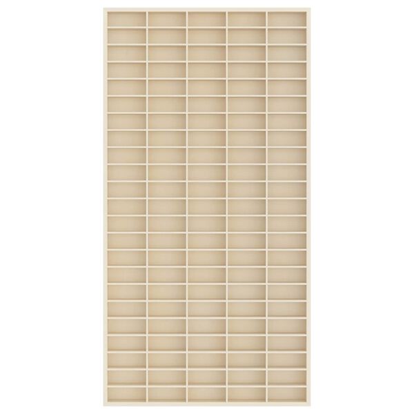 vidaXL Display Case Brown 50 x 4.5 x 96 cm Engineered wood