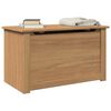 vidaXL Storage Chest with Lid PANAMA 79x42x46 cm Solid Wood Pine