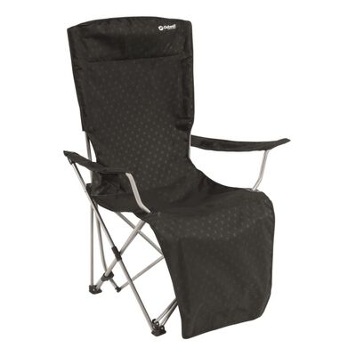 Outwell Folding Camping Lounger Catamarca Black