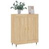 vidaXL Sideboard Sonoma Oak 69.5x34x90 cm Engineered Wood