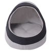 vidaXL Cat Cubby Grey and Black L