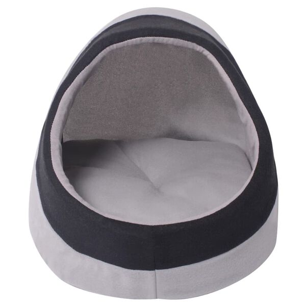 vidaXL Cat Cubby Grey and Black L