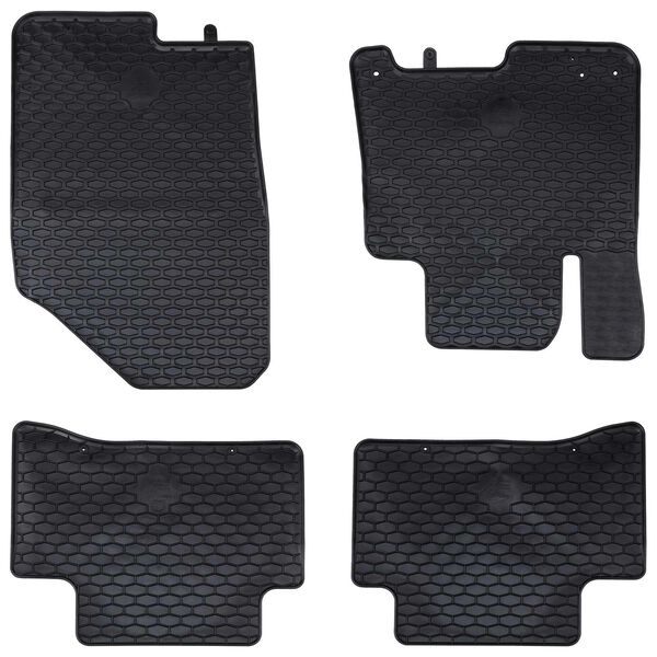 vidaXL Car Mat 4 pcs Black suitable for TUCSON 2020- Rubber